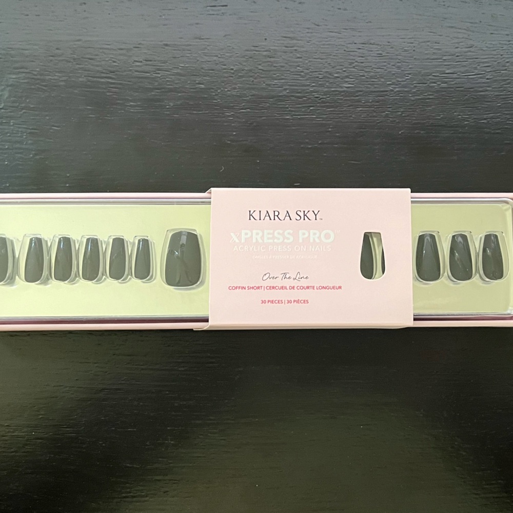 Kiara Sky XPress Pro acrylic press on nails - over the line